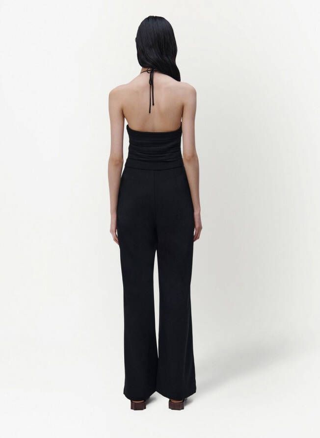 Simkhai Plissé jumpsuit Zwart