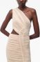 Simkhai Seraiah gesmockte jurk Beige - Thumbnail 5
