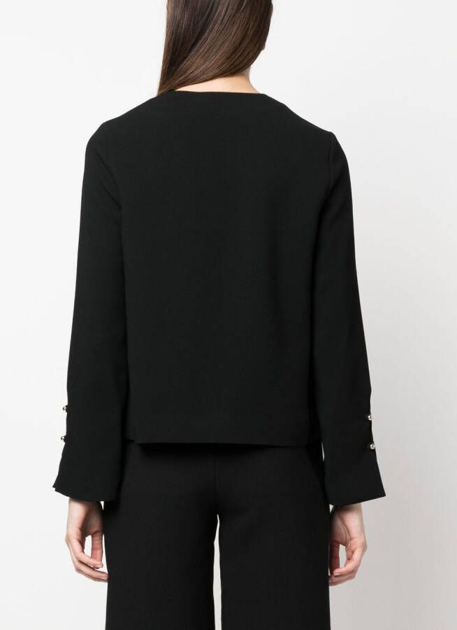 Simkhai Blouse van crêpe Zwart