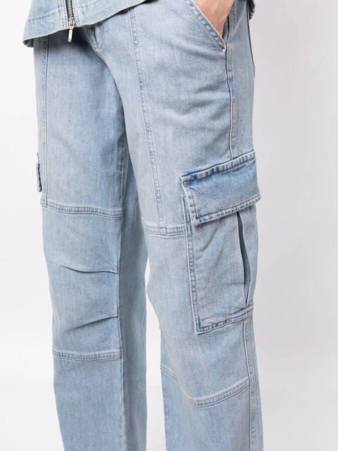 Simkhai Straight jeans Blauw