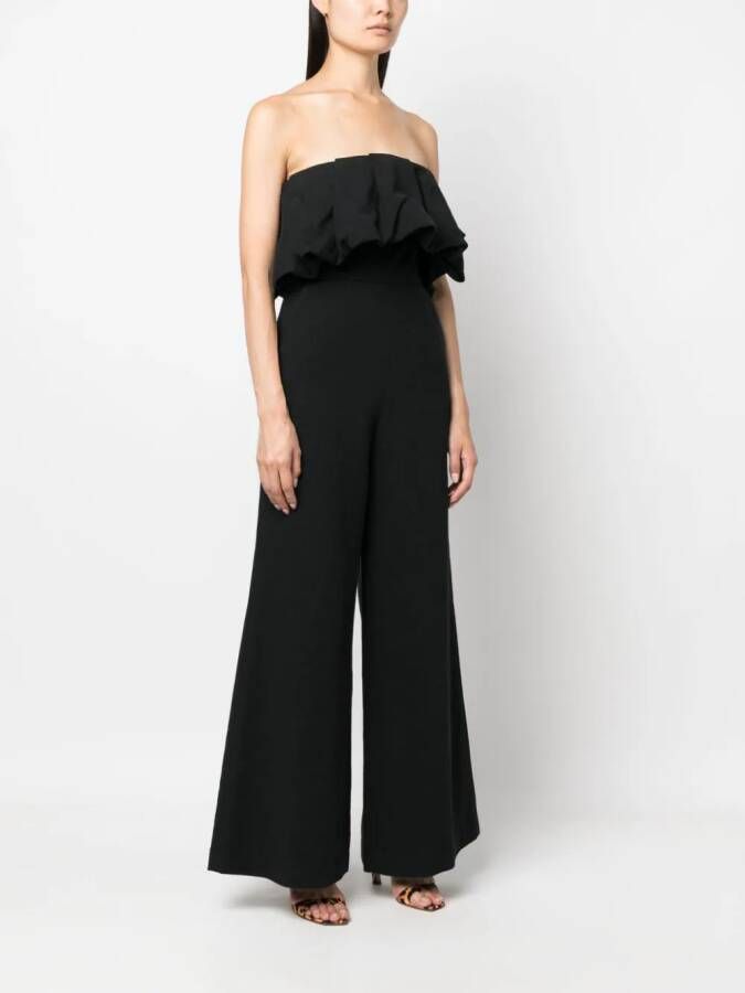 Simkhai Strapless jumpsuit Zwart