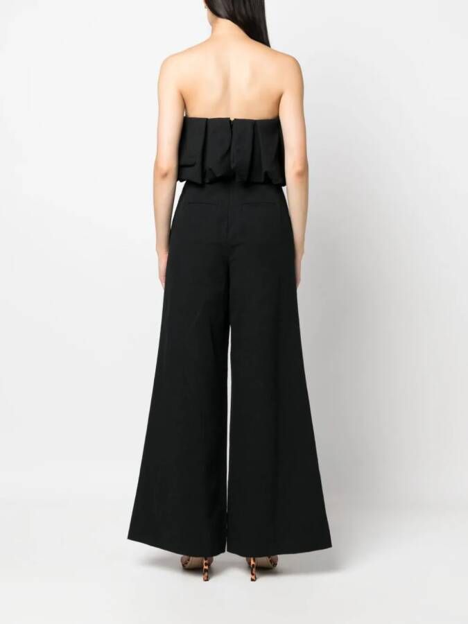 Simkhai Strapless jumpsuit Zwart