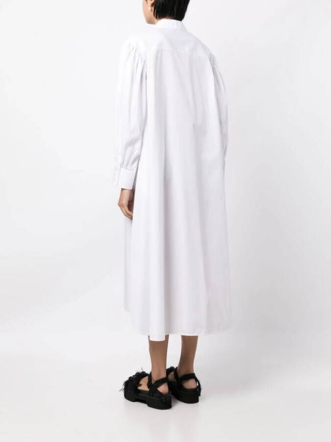 Simone Rocha Blousejurk met kristallen Wit
