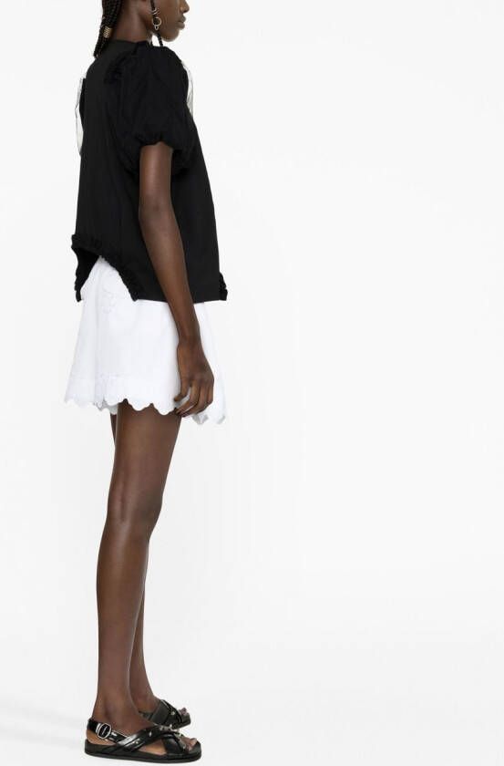 Simone Rocha Broderie anglaise shorts Wit