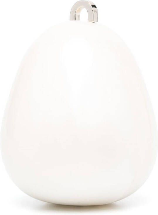 Simone Rocha Egg shopper met parel Beige