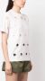 Simone Rocha T-shirt met bloemenprint Roze - Thumbnail 3