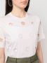 Simone Rocha T-shirt met bloemenprint Roze - Thumbnail 5