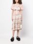 Simone Rocha Midi-jurk met pofmouwen Roze - Thumbnail 2