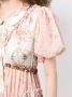 Simone Rocha Midi-jurk met pofmouwen Roze - Thumbnail 5