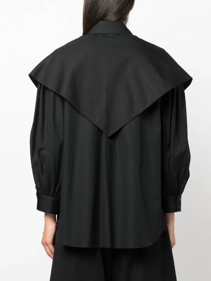 Simone Rocha Gelaagde blouse Zwart