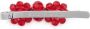 Simone Rocha Haarclip versierd met kristal Rood - Thumbnail 2