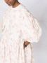 Simone Rocha Midi-jurk met pofmouwen Beige - Thumbnail 5