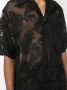 Simone Rocha Overhemd met veter-detail Zwart - Thumbnail 5
