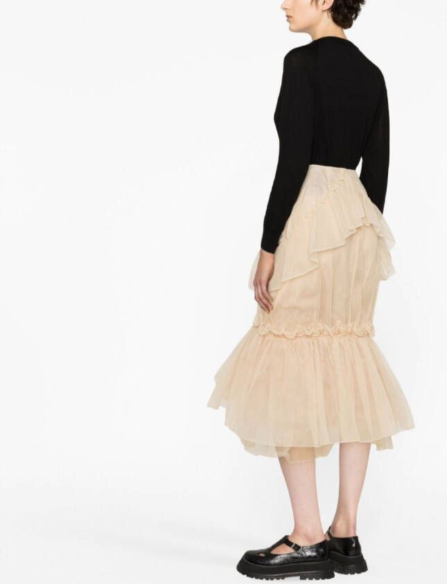 Simone Rocha Vest verfraaid met parels Zwart
