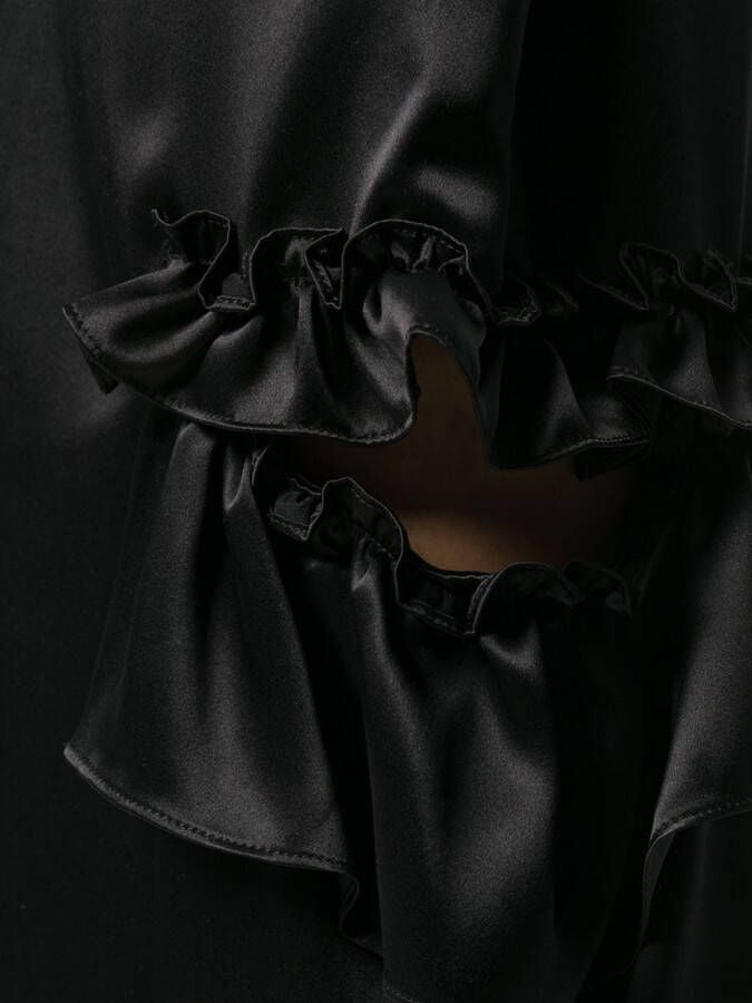 Simone Rocha Rok met uitgesneden detail Zwart
