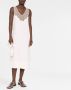 Simone Rocha Midi-jurk met doorzichtig vlak Roze - Thumbnail 2