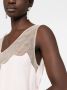 Simone Rocha Midi-jurk met doorzichtig vlak Roze - Thumbnail 3