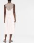 Simone Rocha Midi-jurk met doorzichtig vlak Roze - Thumbnail 4