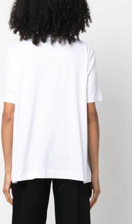Simone Rocha T-shirt met strik Wit