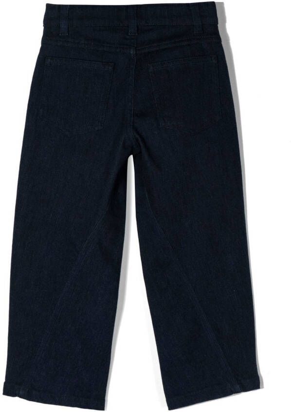 Simonetta Asymmetrische jeans Blauw