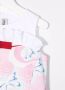 Simonetta Midi-jurk met ruches Roze - Thumbnail 3