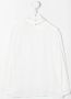Simonetta Poloshirt met lange mouwen Wit - Thumbnail 2