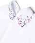 Simonetta Shirt met kristallen Wit - Thumbnail 3