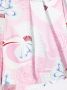 Simonetta Shorts met bloe print Roze - Thumbnail 3