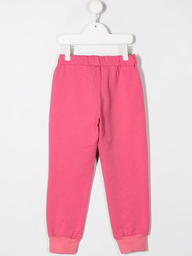 Simonetta Trainingsbroek met print Roze