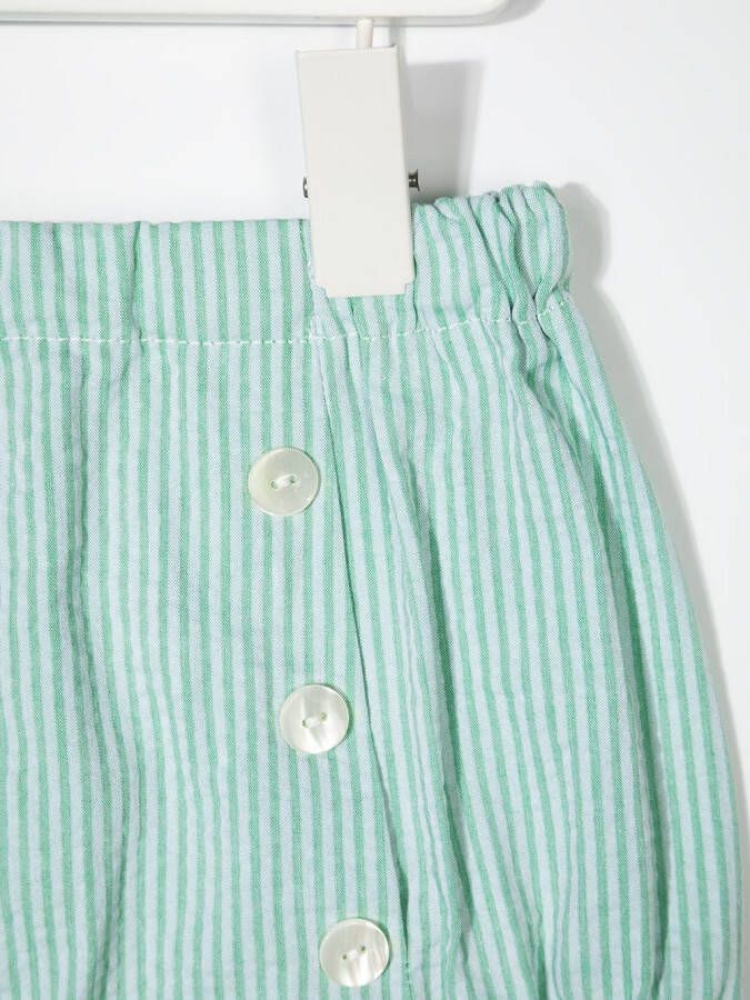 Siola Button-up shorts Groen