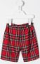 Siola Geruite shorts Rood - Thumbnail 2