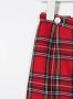 Siola Geruite shorts Rood - Thumbnail 3