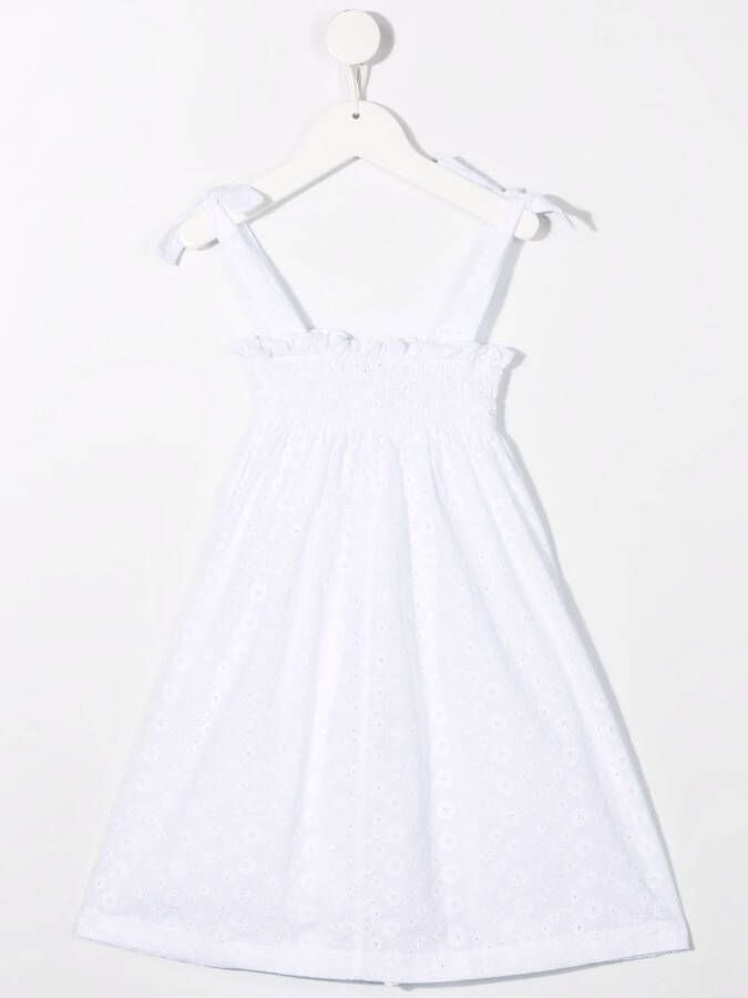Siola Mouwloze jurk Wit
