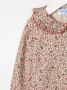 Siola Shirt met bloe print Beige - Thumbnail 3