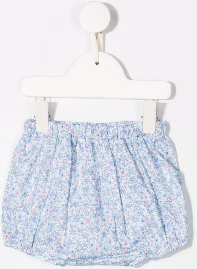 Siola Shorts met bloemenprint Wit