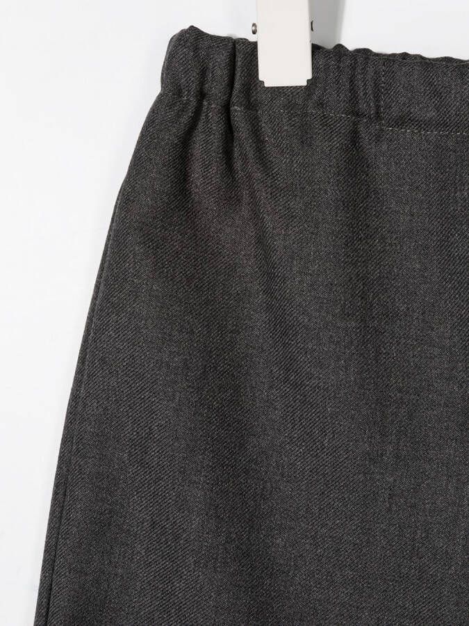 Siola Shorts met elastische taille Grijs