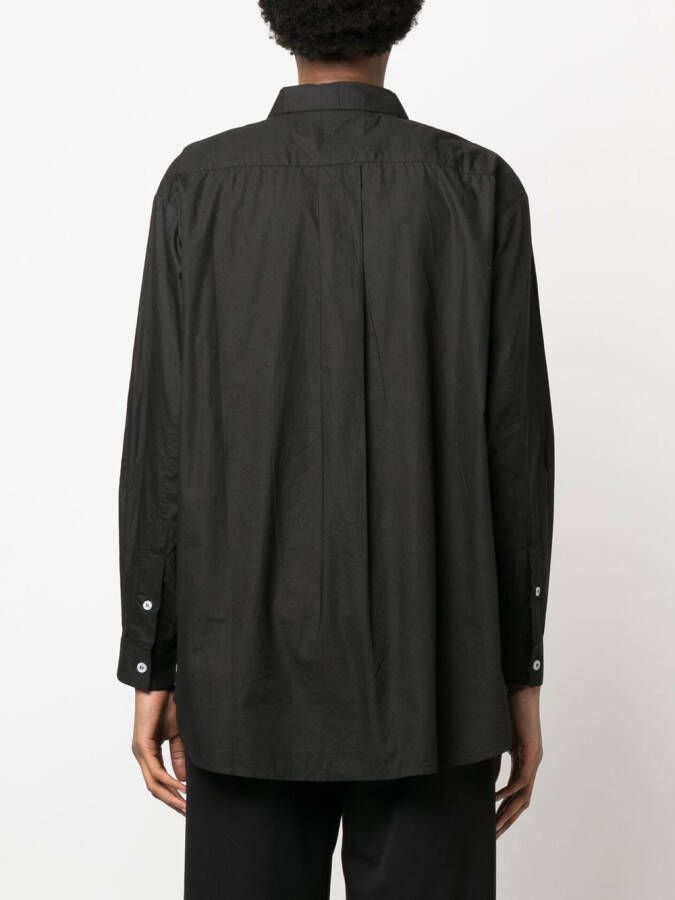 Skall Studio Blouse van biologisch katoen Zwart
