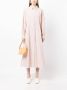 Skall Studio Gestreepte blousejurk Roze - Thumbnail 2