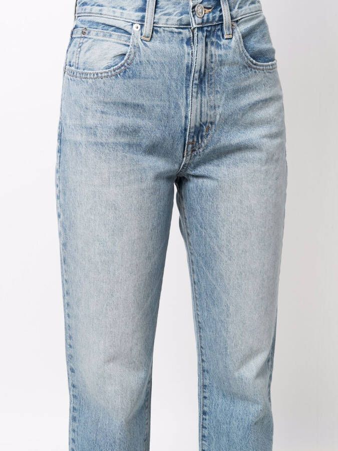 SLVRLAKE Cropped jeans Blauw