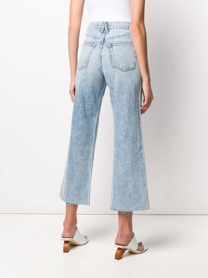 SLVRLAKE Cropped jeans Blauw