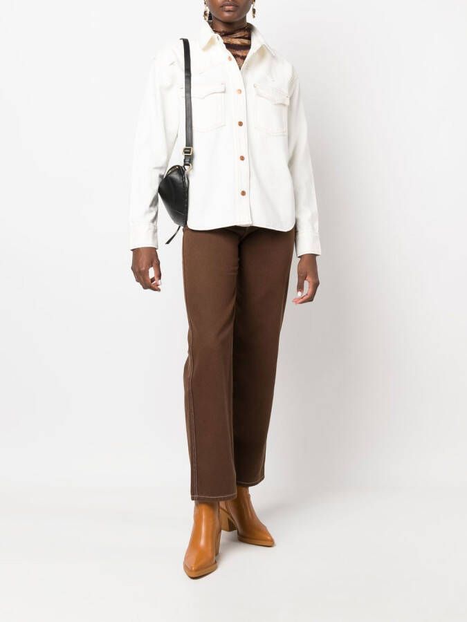 SLVRLAKE Denim jack Beige