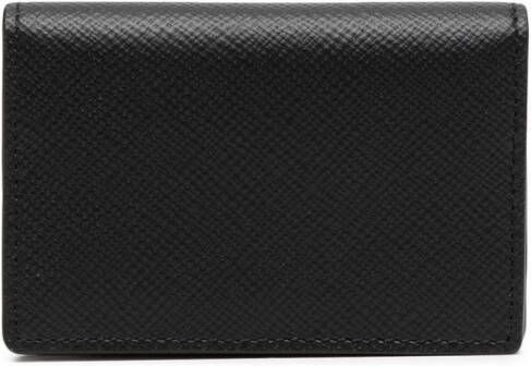 Smythson Leren portemonnee Zwart