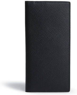 Smythson Leren portemonnee Zwart