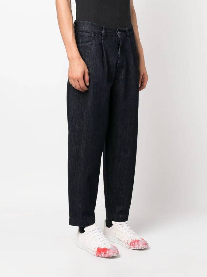 Société Anonyme Jap Boy cropped jeans Blauw