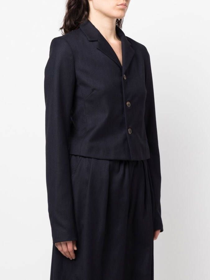 Société Anonyme Jas met kraag Blauw