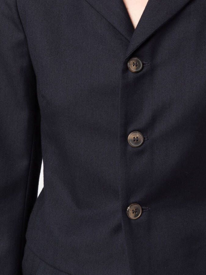 Société Anonyme Jas met kraag Blauw