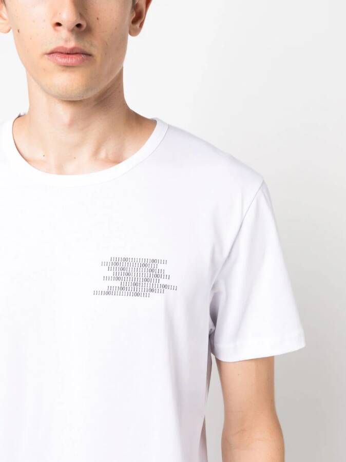 Société Anonyme T-shirt met logoprint Wit