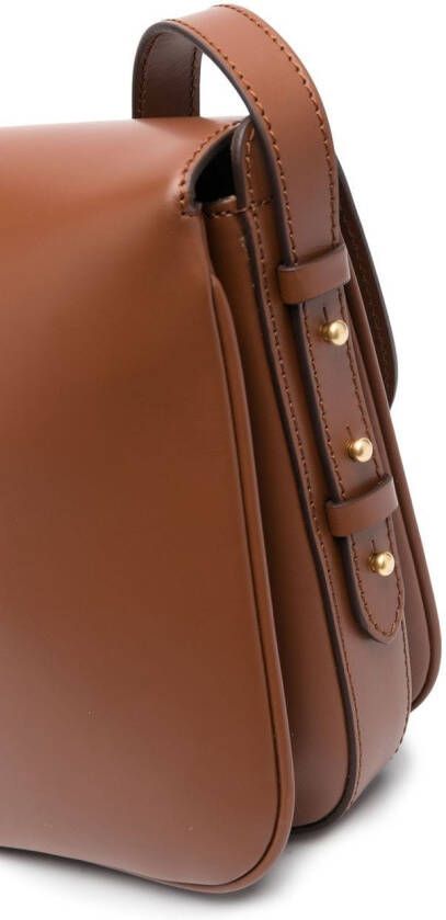 Soeur Leren schoudertas Bruin