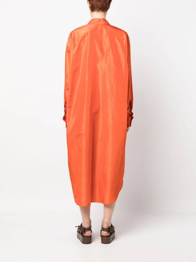 Sofie D'hoore Zijden blousejurk Oranje