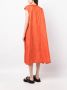Sofie D'hoore Midi-jurk met bloemenprint Oranje - Thumbnail 4